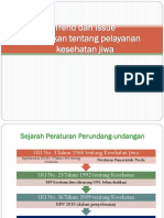 Trend Dan Issue Pelayanan Keperawatan Jiwa