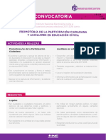 Convocatoria PDF