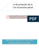 Régimen de Privación de Libertad - Leonardo Cruz Bolívar