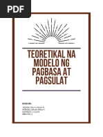 Mga Teoretikal Na Modelo NG Pagsulat NG Pagbasa