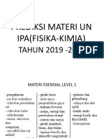 Prediksi Materi Un Ipa 2019-2020