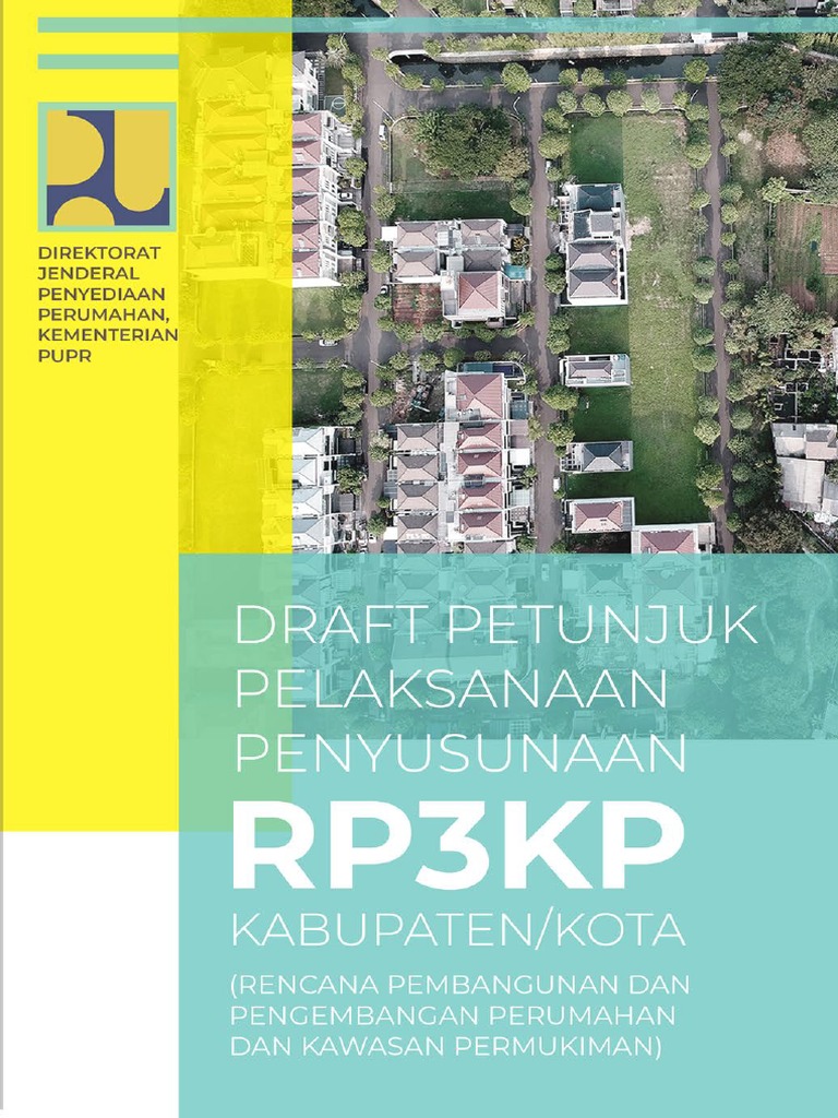 Petunjuk Pelaksanaan RP3KP Kabupaten/Kota | PDF