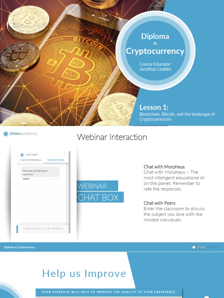 Cryptocurrency Diploma Course | PDF | Cryptocurrency | Bitcoin