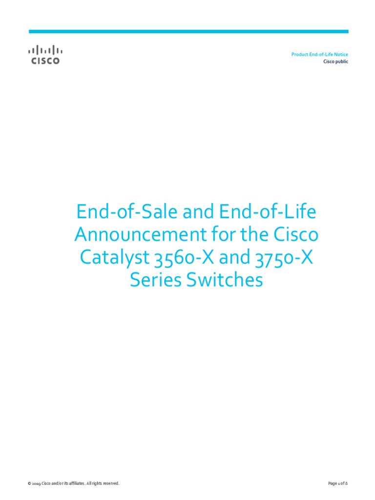 Eos Eol Notice C51 Cisco Systems Software Bug