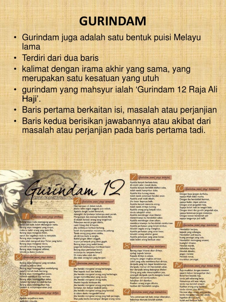 Ciri Ciri Gurindam Pdf