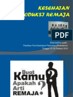 Kesehatan REPRODUKSI Remaja