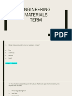 Engineering Materials