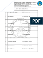 Lolos Middle Test PDF