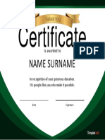Certificate Template 2