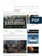 Total War Saga - Thrones of Britannia Free Download IGGGAMES