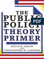 The Public Policy Theory Primer - En.id