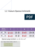 1.2d Operasi Asas Aritmetik