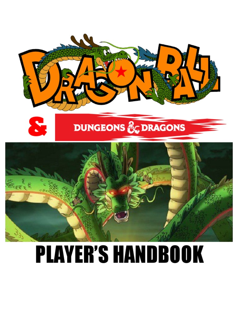 Dragon Ball Z & DND Player's Handbook PDF