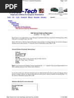 VW SERVICE Reminder Adaptions