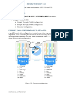 2.1-3 Ethernet Cable Configuration