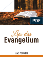 Lies Das Evangelium - Zac Poonen