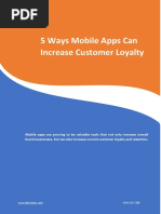 5 Ways Mobile Apps Can Increase Customer Loyalty