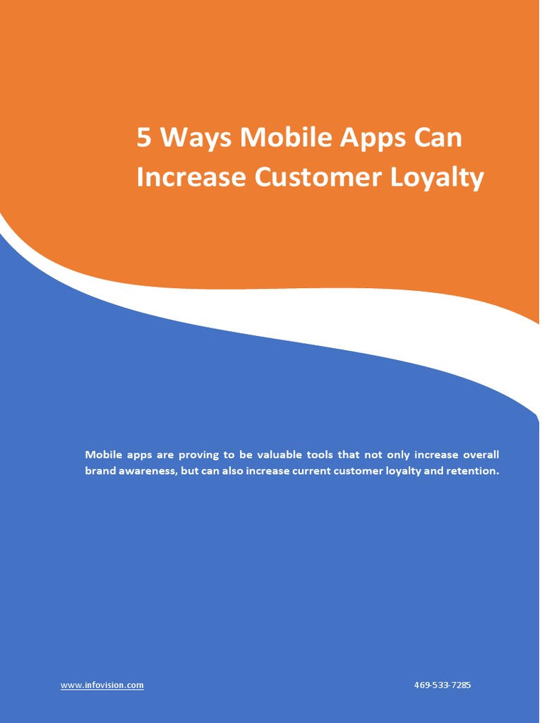 Boost Customer Loyalty with Mobile Apps | PDF | Mobile App | Smartphone