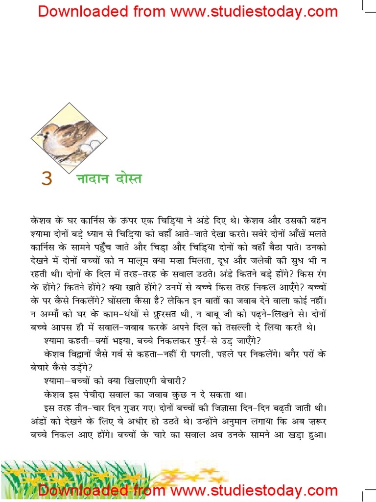 class 6th hindi chapter essay essay