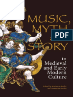 Music Myth and Story in Medieval and Early Modern Culture PDF