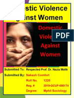 Violence Agaisnt Women Pakistan