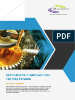 SAP S 4HANA IS Mill Solutions - The Way Forward PDF