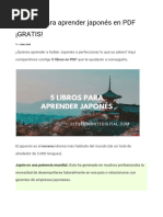 Japone S Desde Cero v2.1 Edicion 05.2022 by Chris Sensei 3 | PDF ...