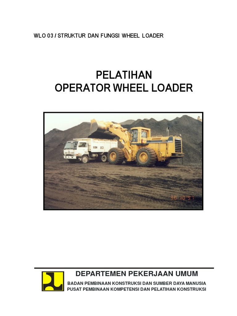 Struktur dan Fungsi Wheel Loader | PDF | Teknologi & Rekayasa