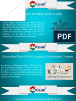 Best Digital Marketing Agency in DL NCR - Elysian Digital Services
