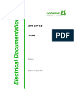 Electrical Documentation - Table of Contents - Structure