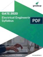 Gate Ee Syllabus 2020