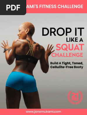 Drop It Like Squat Challenge Pdf Buttocks Foods
