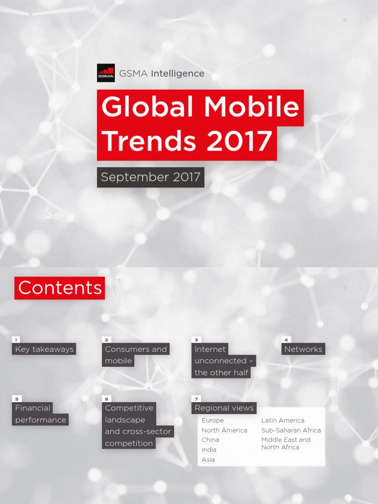 GSMA - Global Mobile Trend 2017-2025 PDF | PDF | Virtual Reality