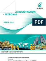 PETORNAS - Licensing &amp Registration