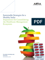 Deloitte - Healthcare Strategies in India PDF