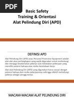 Standar APD K3 dan Spesifikasinya | PDF