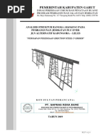 Analisis Struktur Flyover Kadungora | PDF