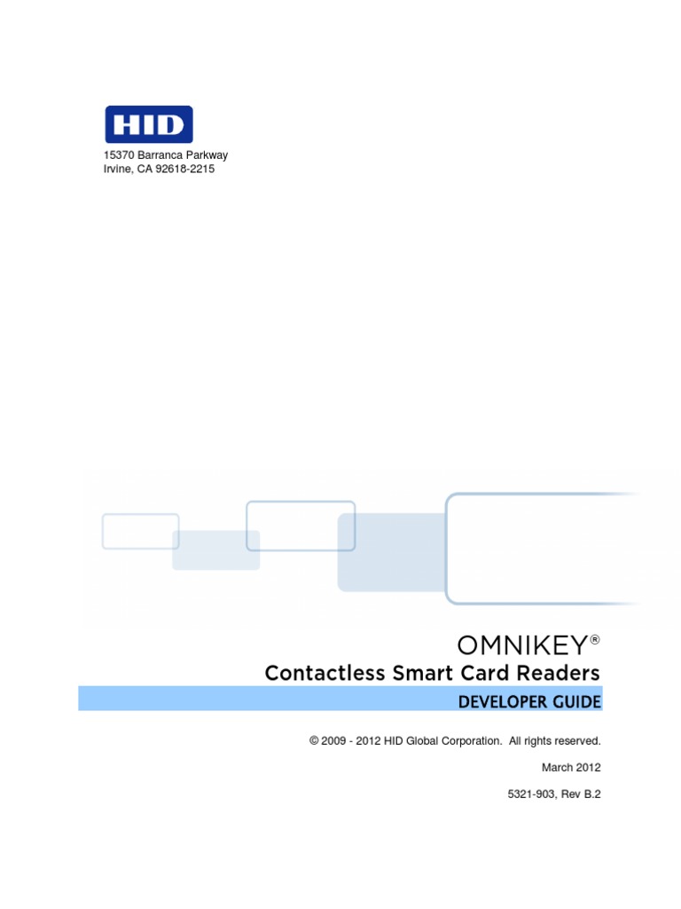 Omnikey Contactless Developer Guide PDF | PDF | Device Driver ...