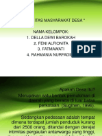 Komunitas Masyarakat Desa