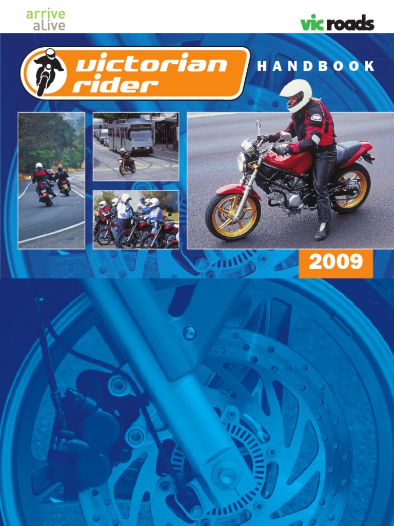Vic Rider Handbook | PDF | Motorcycle | Driver's License