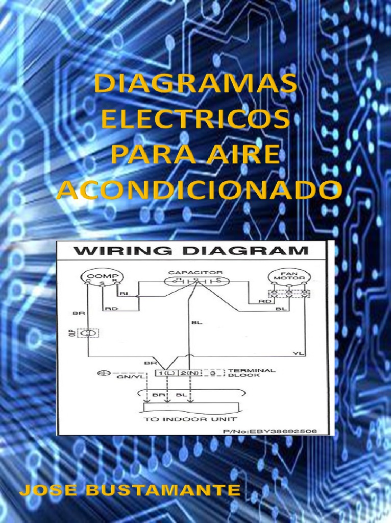 Diagramas Electricos de Equipos de Aire Acondicionado PDF | PDF | Bomba |  Termostato