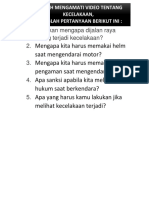 Jelaskan Mengapa Dijalan Raya Sering Terjadi Kecelakaan