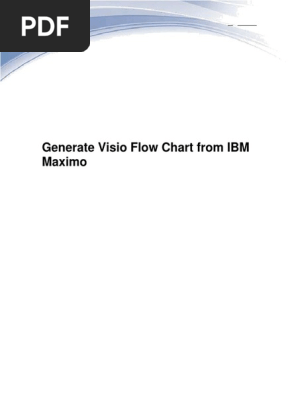 Generate Visio Flow Chart From IBM Maximo
