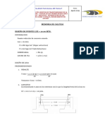 Memoria de Calculo