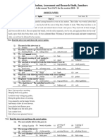 English Grade - 5 (Model Paper) PDF