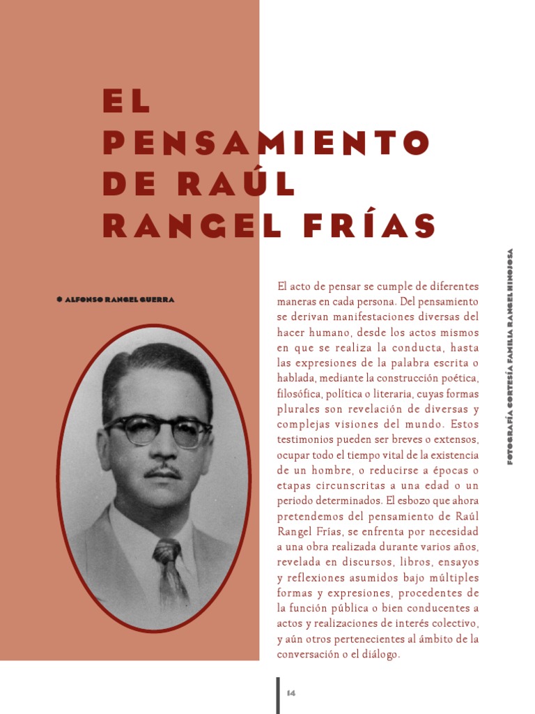 Rangel Frias | PDF | Razón | Humanismo