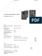 No Break Apc Br1500 LCD