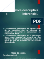 Exposicion Estadística Descriptiva e Inferencial