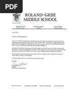 Peter Michael Frank - Roland-Grise Parent Letter Jan 29