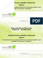 Apresentação - Seminário Processo Legislativo e Democracia - Thiago Paulo